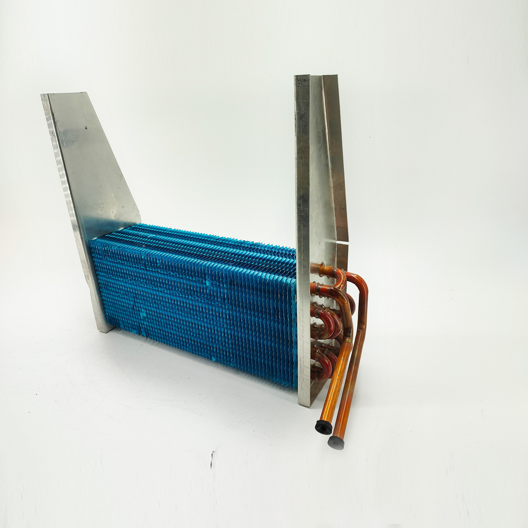 Finned Type Evaporator for Showcase Freezer