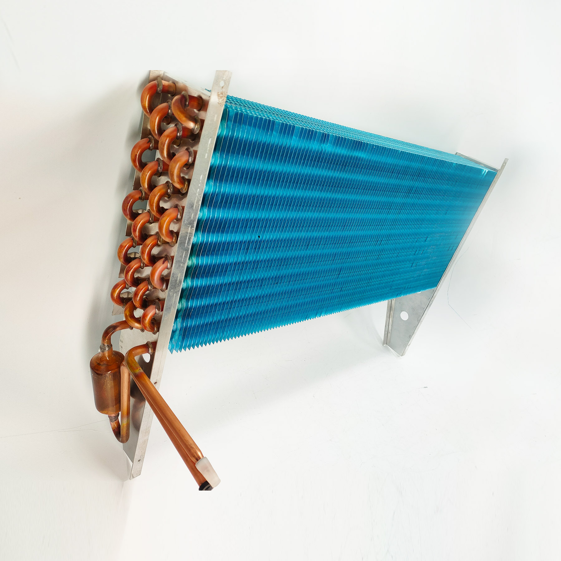 Finned Type Evaporator for Showcase Freezer