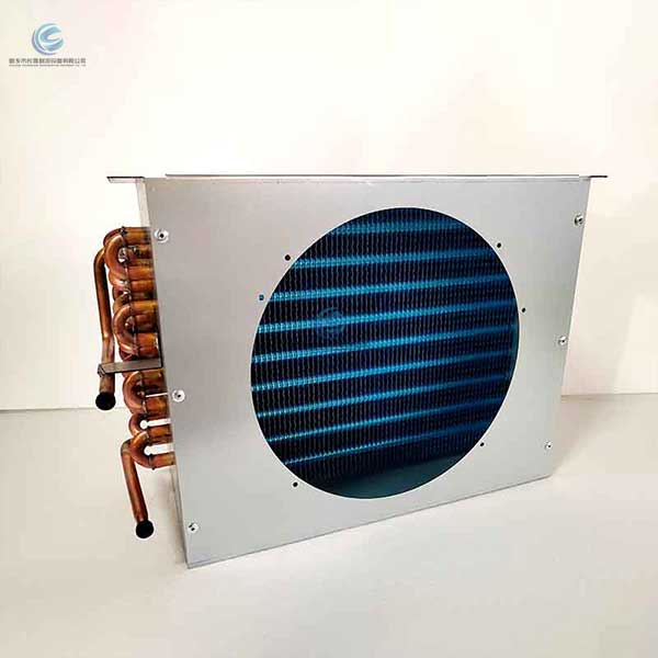finned copper condenser coil