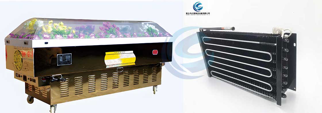 evaporator coil for ice coffin
