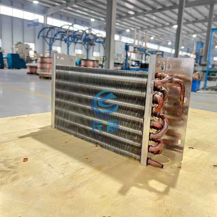 copper tube aluminum fin evaporator coil