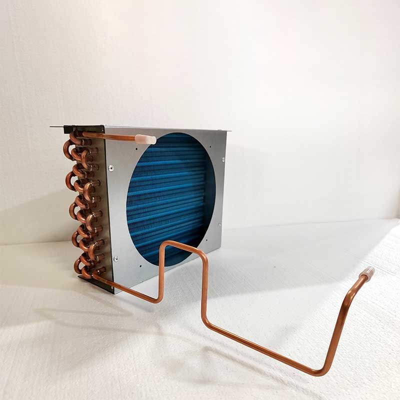 Small Condenser Copper Tube Fin Heat Exchanger